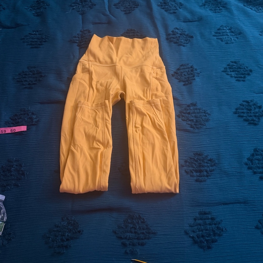 Lululemon Align high rise WITH POCKETS *MANGO DREAM - Picture 3 of 8
